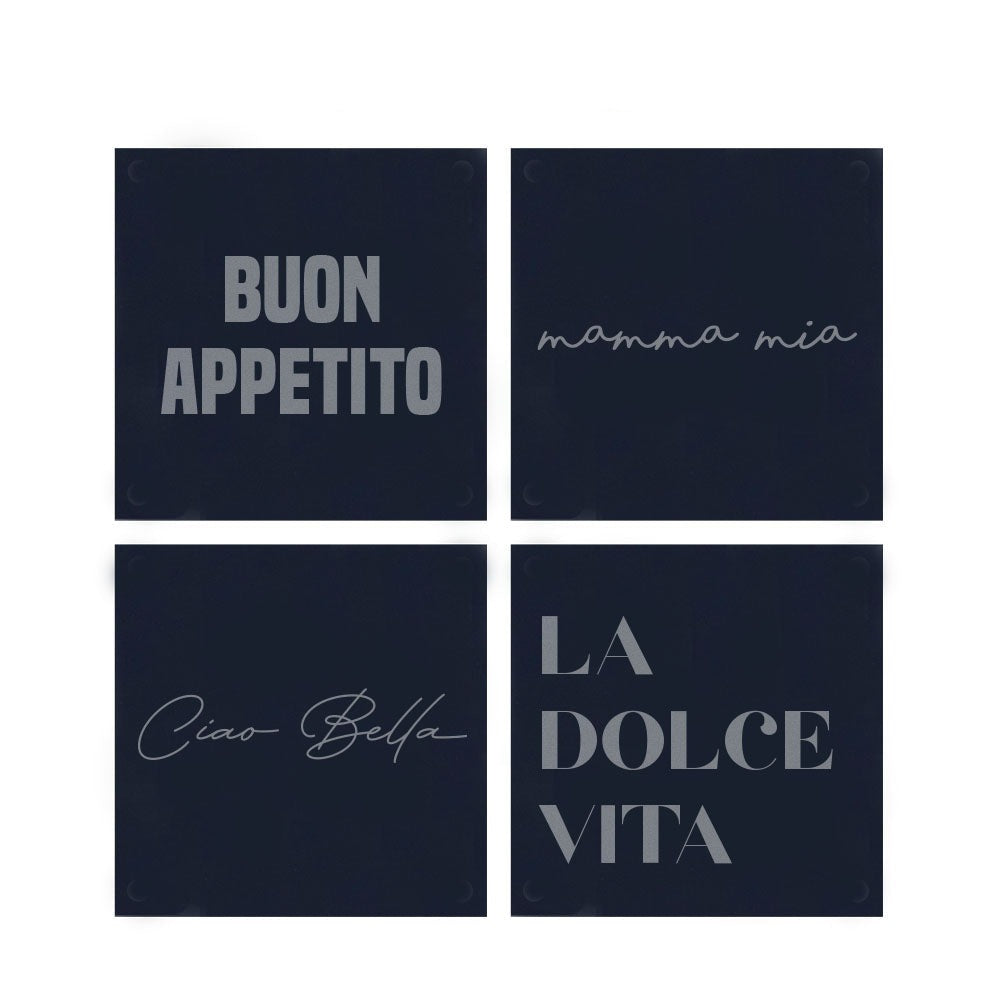 ITALIAN COASTERS (SET OF 4)