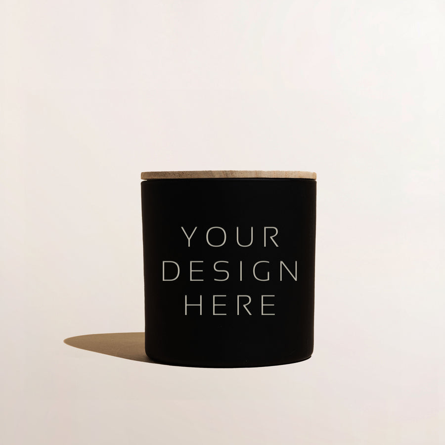 Monogram Cylinder Candle