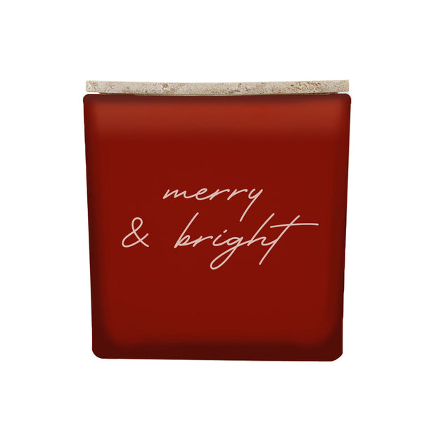 READY TO SHIP MERRY & BRIGHT CANDLE