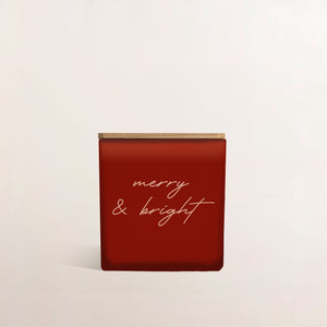 MERRY & BRIGHT CANDLE