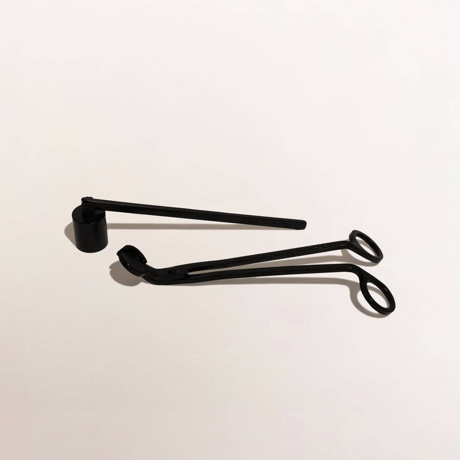Candle Snuffer + Wick Trimmer Set