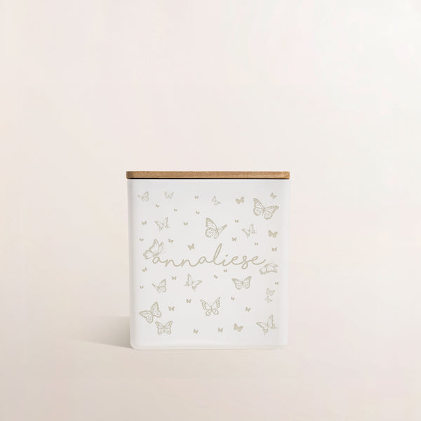 BUTTERFLY NAME CANDLE