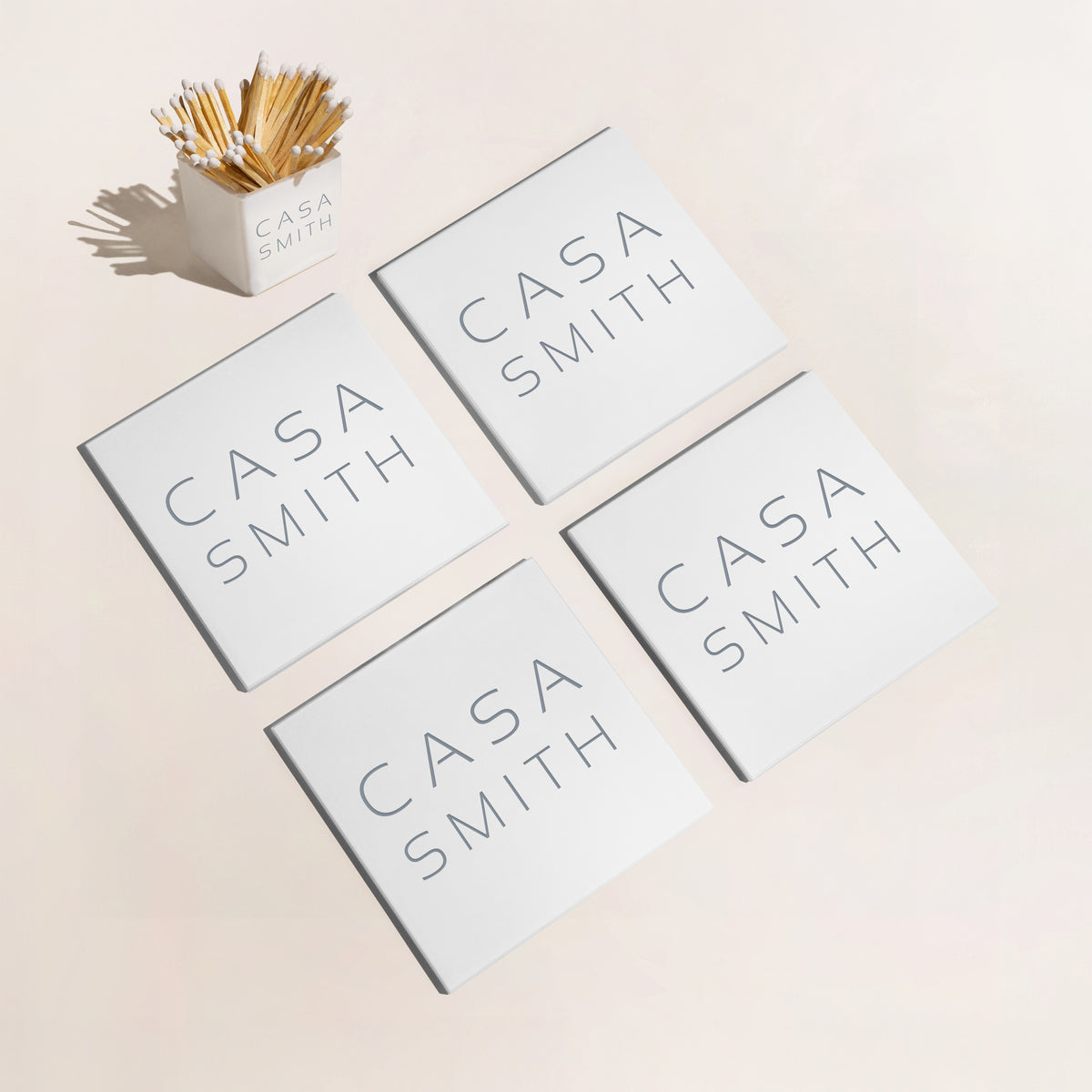 Casa Matches + Coasters Bundle