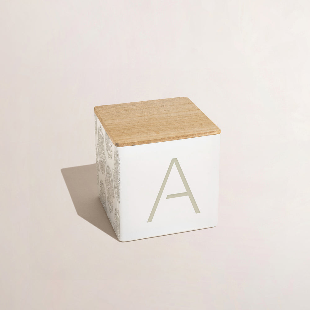 "THE CHERYL" MONOGRAM CANDLE