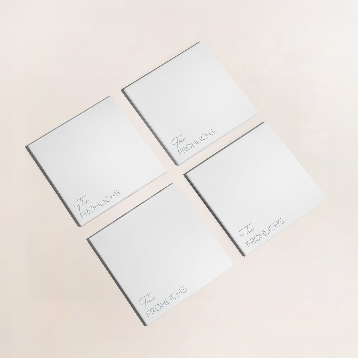 Family Name Coasters (Set of 4)