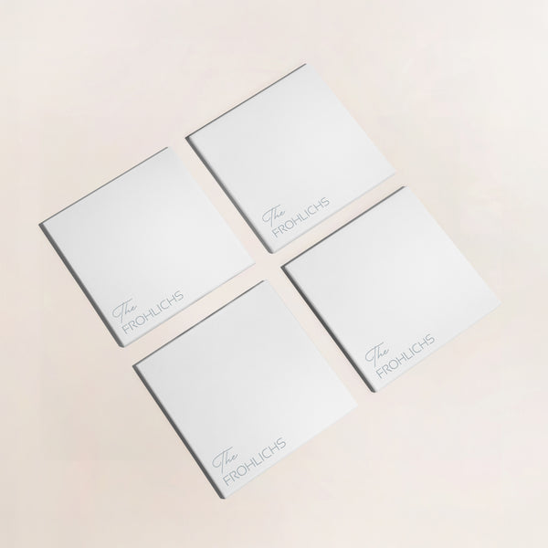 FAMILY NAME COASTERS (SET OF 4)