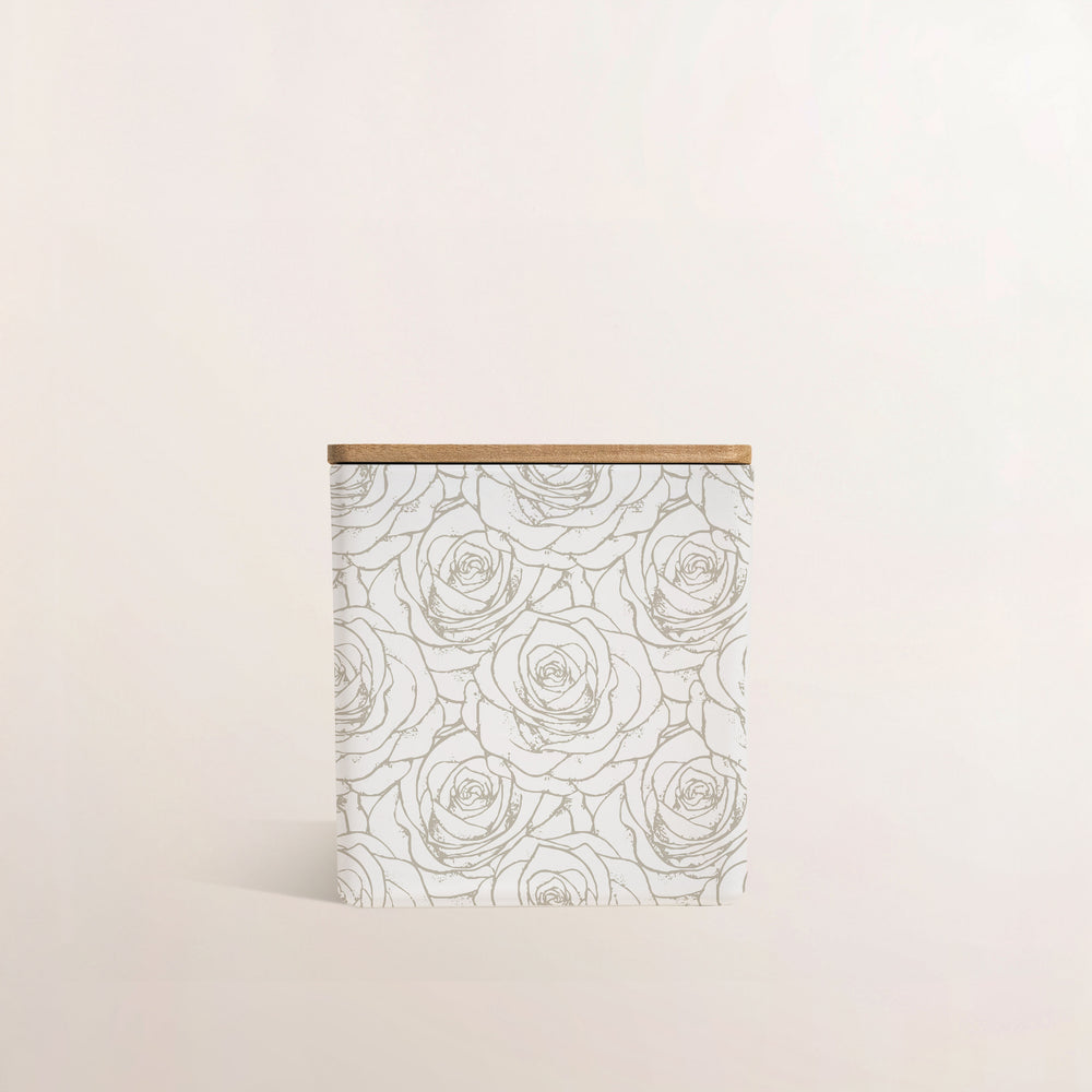 ROSE PATTERN CANDLE