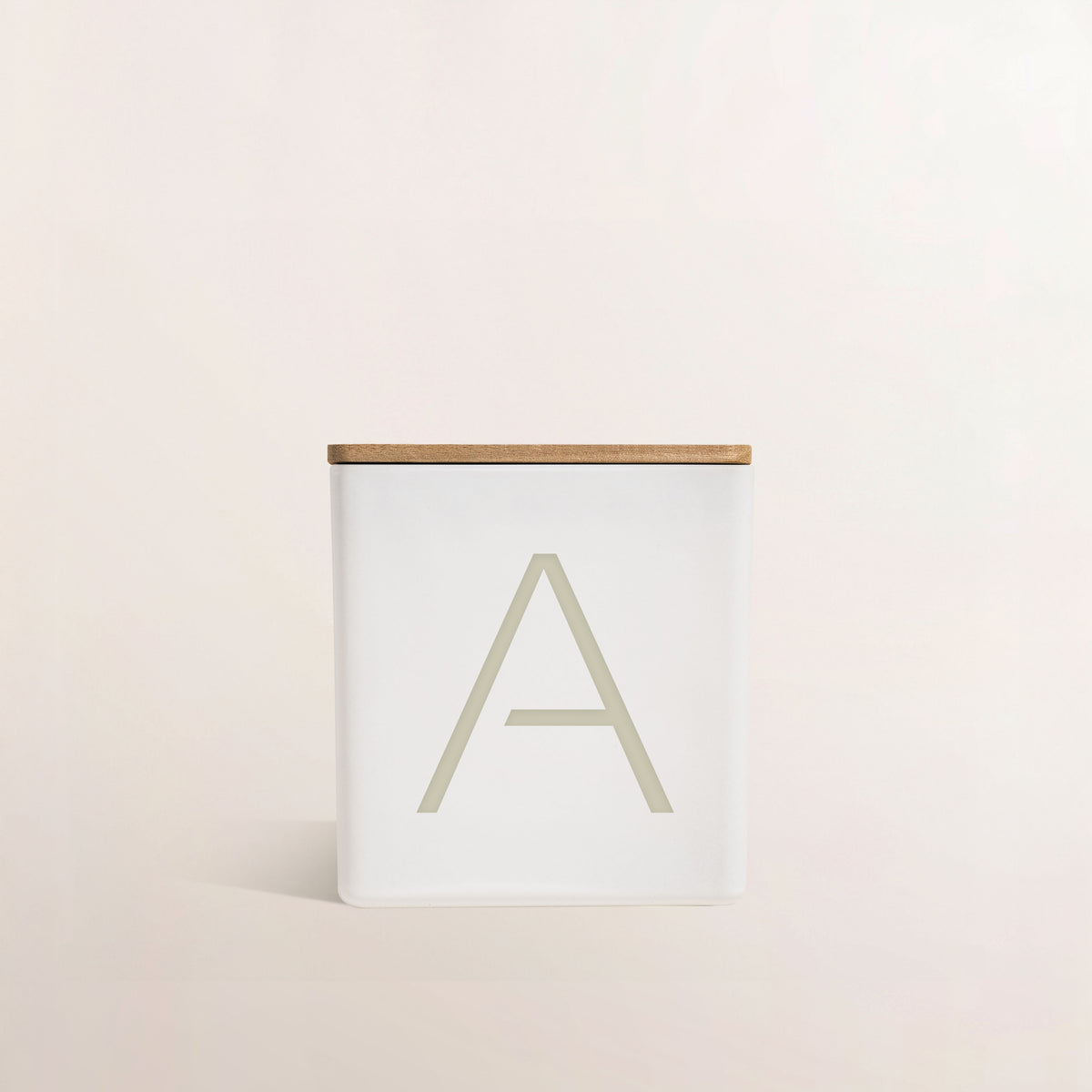 Single Monogram Candle