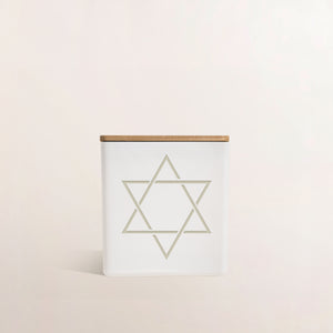 STAR OF DAVID CANDLE