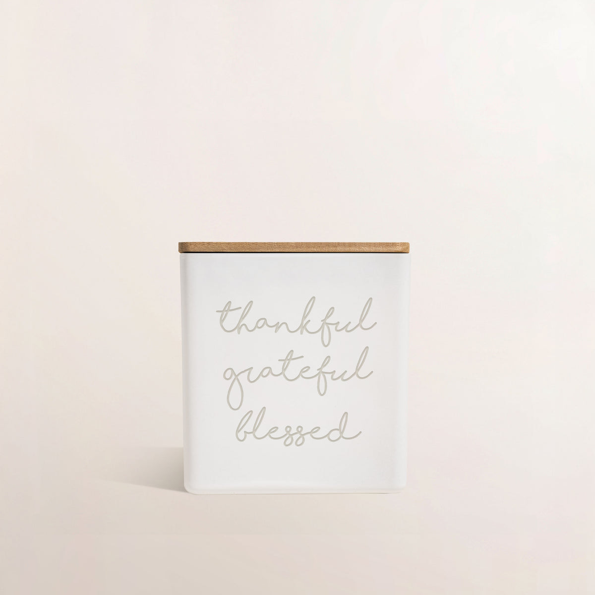 Thankful, Grateful, Blessed Candle