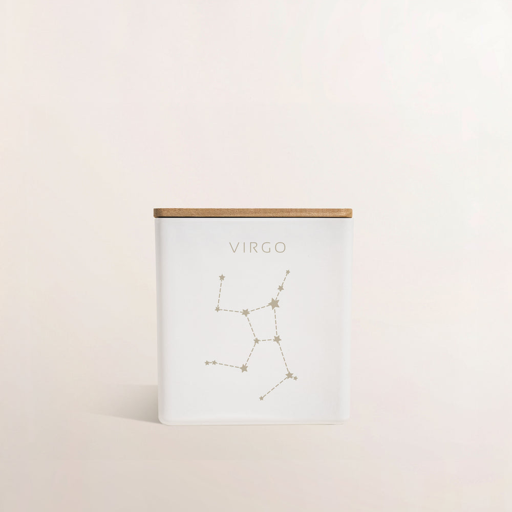 Virgo Zodiac Candle