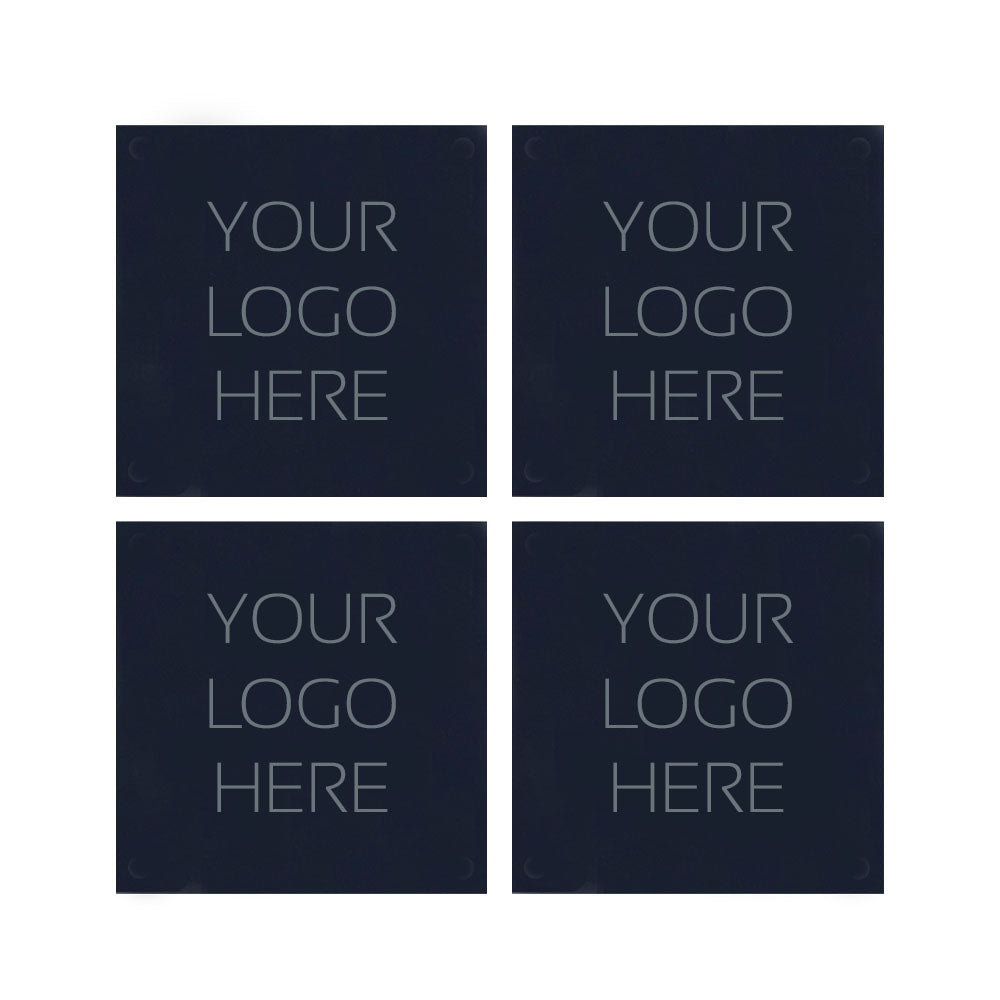 YOUR LOGO COASTERS (SET OF 4)