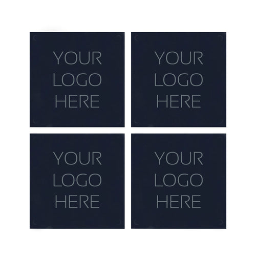 YOUR LOGO COASTERS (SET OF 4)