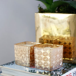 METALLIC GOLD CANDLE