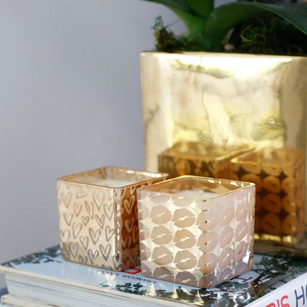 METALLIC GOLD CANDLE