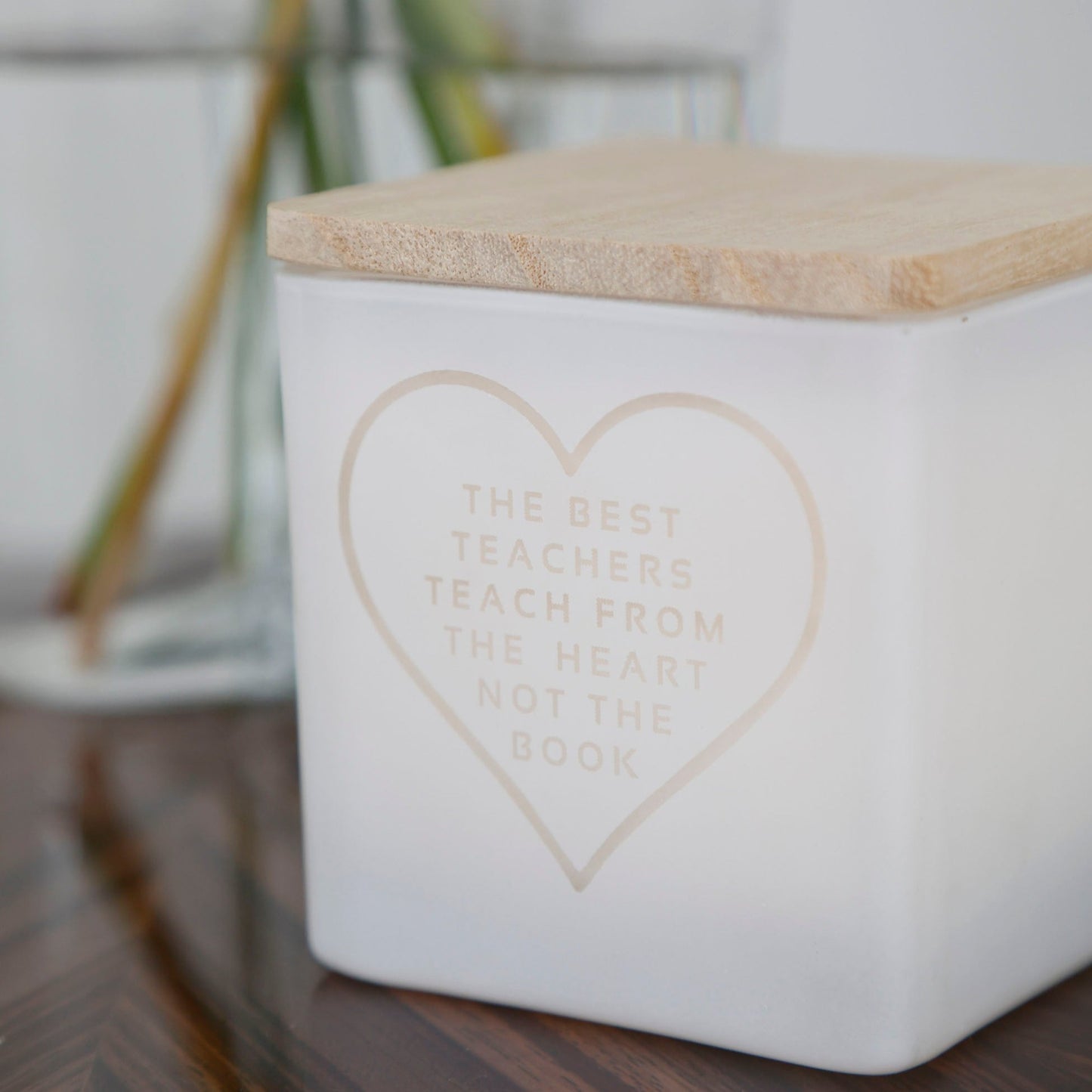 THE BEST TEACHERS CANDLE
