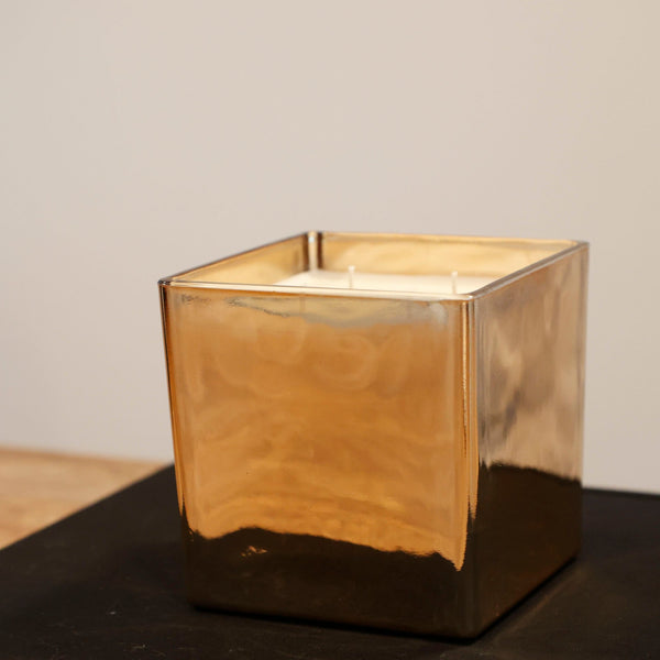 METALLIC GOLD CANDLE