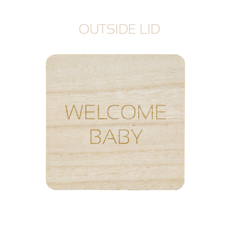 WELCOME BABY CANDLE