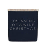 DREAMING OF A WINE CHRISTMAS CANDLE