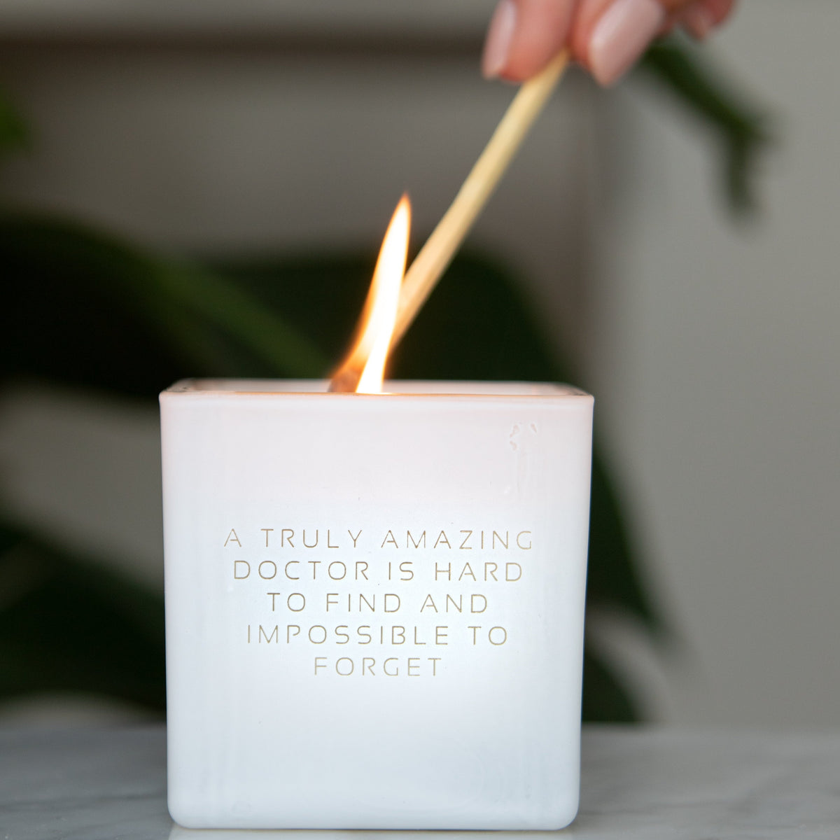 Doctor Appreciation Candle