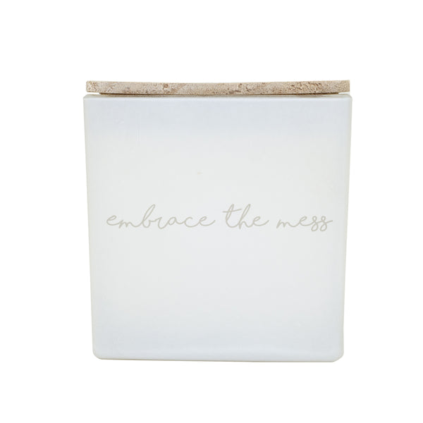 EMBRACE THE MESS CANDLE