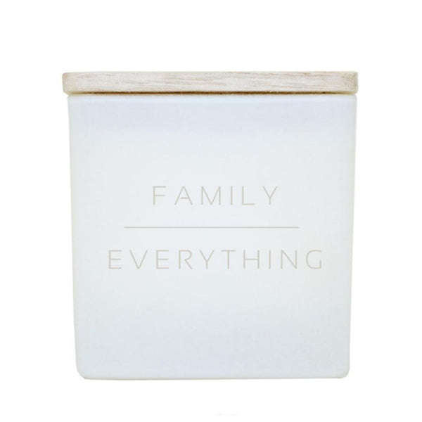 FAMILY -OVER- EVERYTHING CANDLE
