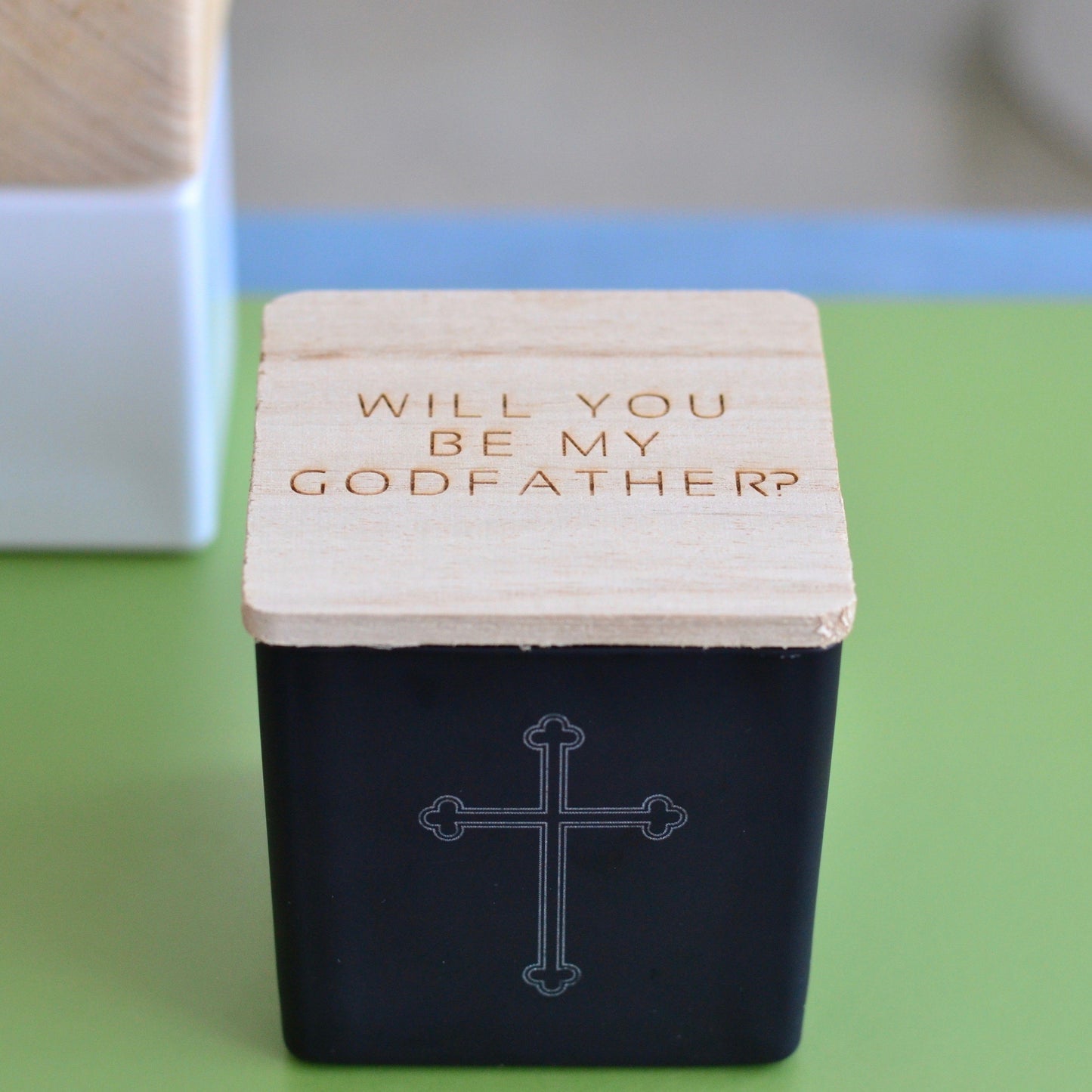 BE MY GODFATHER? CANDLE