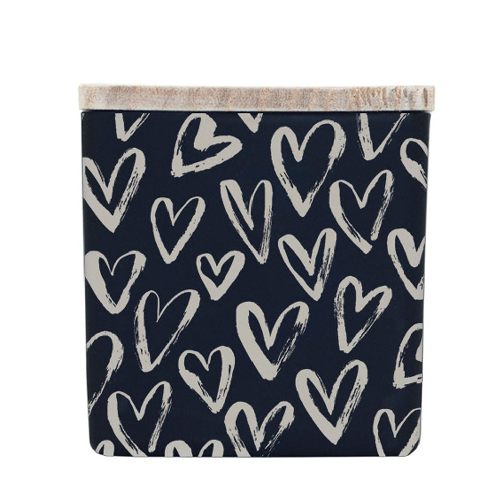 HEARTS PATTERN CANDLE