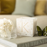 BUTTERFLY MONOGRAM CANDLE