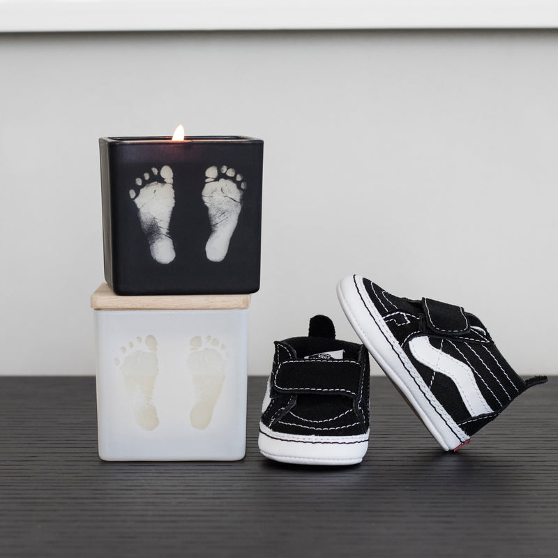 BABY FOOTPRINTS CANDLE