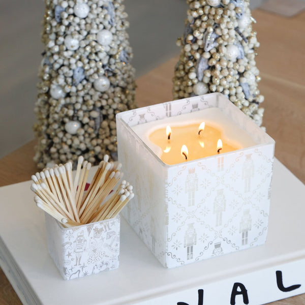READY TO SHIP NUTCRACKER CANDLE
