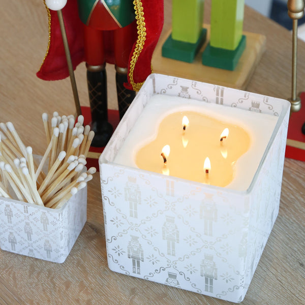 READY TO SHIP NUTCRACKER CANDLE