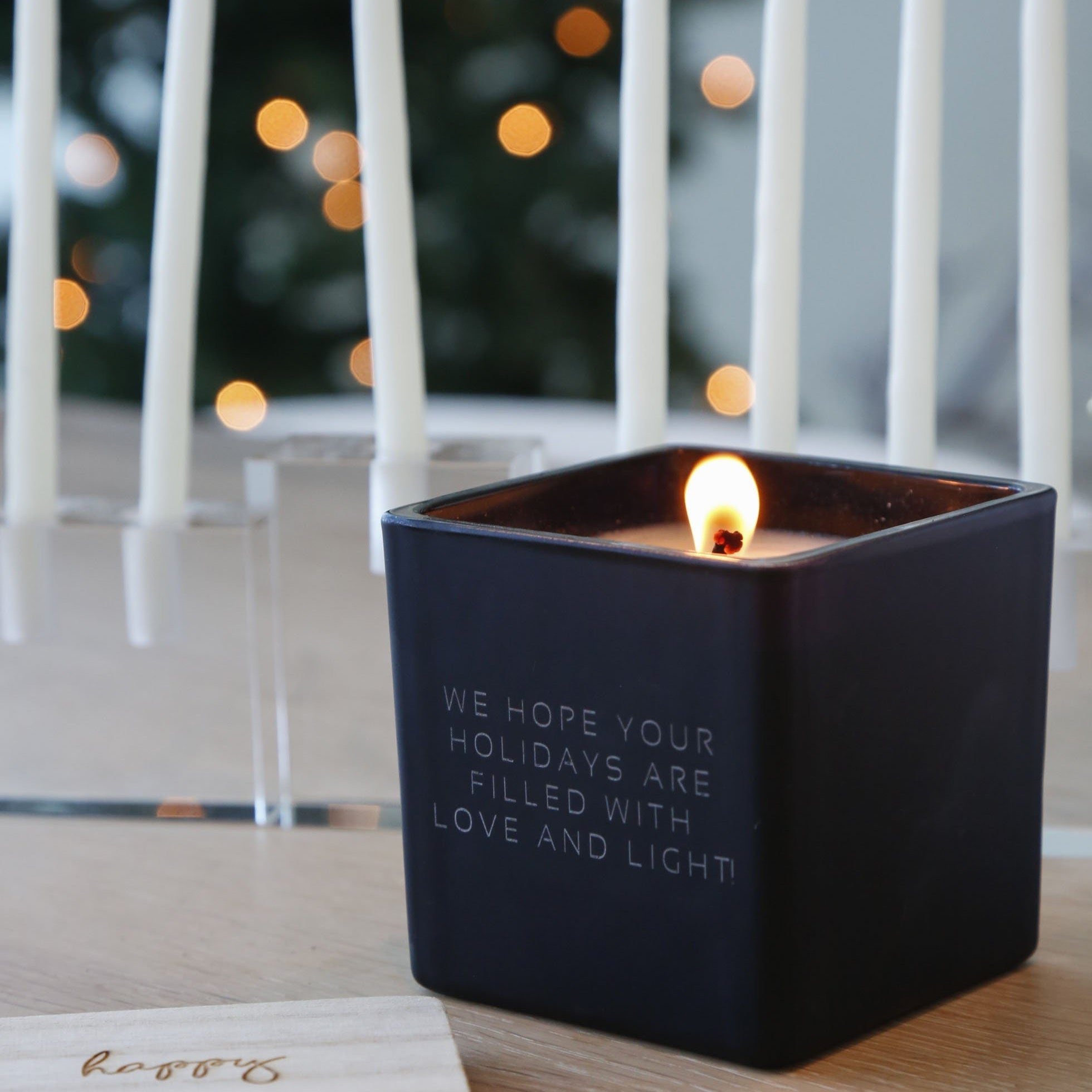 HOLIDAY WISHES CANDLE