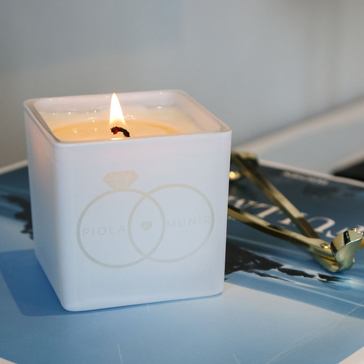 Engagement Candle