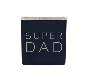 SUPER DAD CANDLE