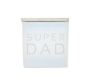 SUPER DAD CANDLE