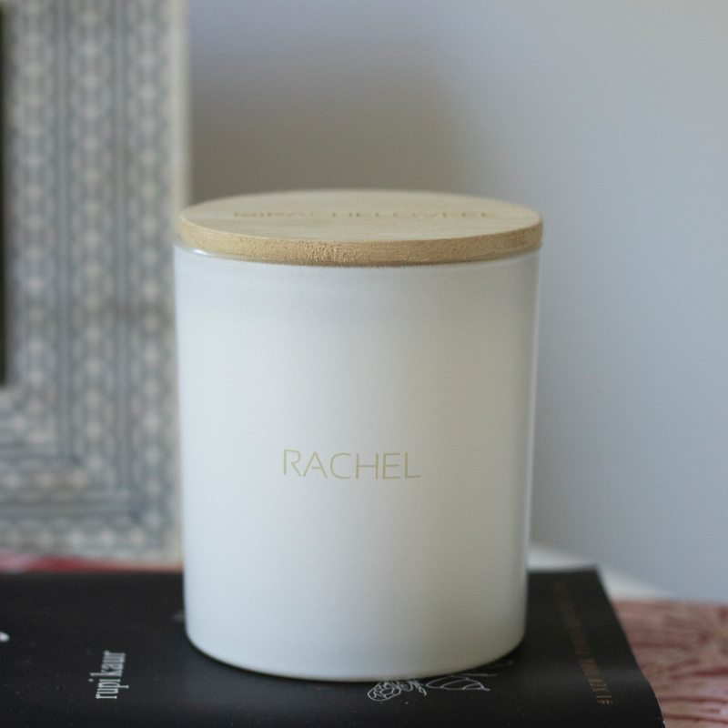 ENGRAVE YOUR NAME CYLINDER CANDLE