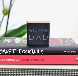 SUPER DAD CANDLE