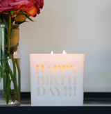 READY TO SHIP HAPPY BIRTHDAY CANDLE