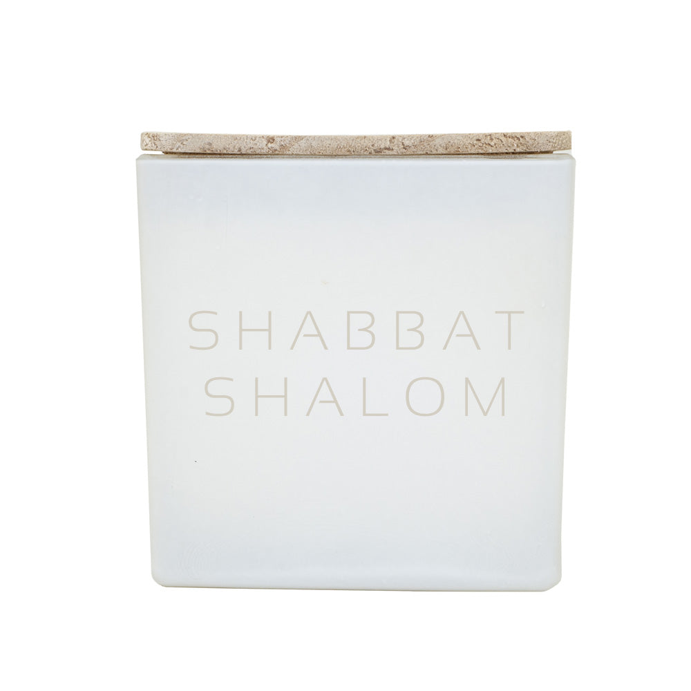 SHABBAT SHALOM CANDLE