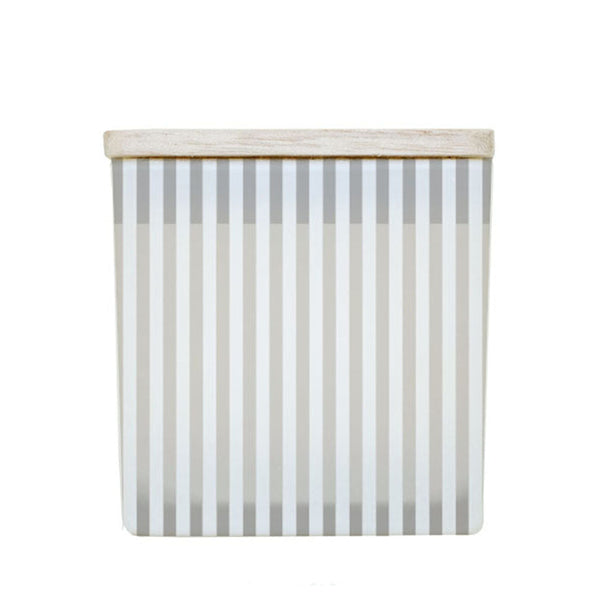 READY TO SHIP VERTICAL STRIPES CANDLE