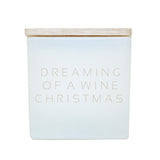 DREAMING OF A WINE CHRISTMAS CANDLE