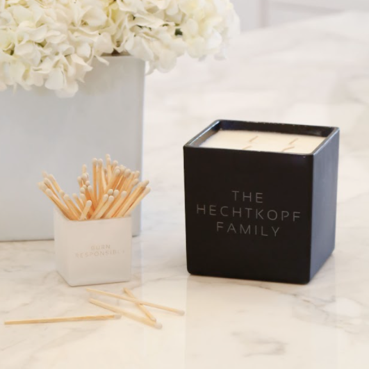 Family Name Candle