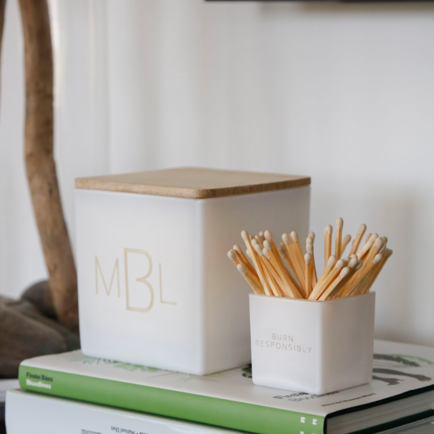Classic Monogram Candle