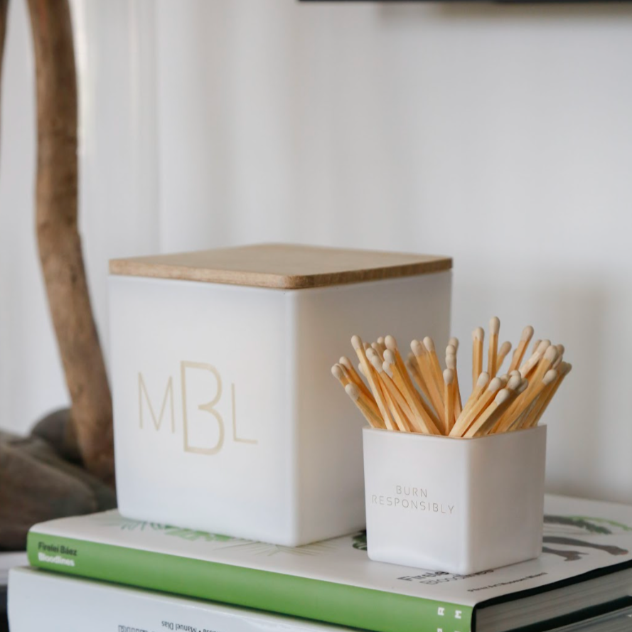 CLASSIC MONOGRAM CANDLE