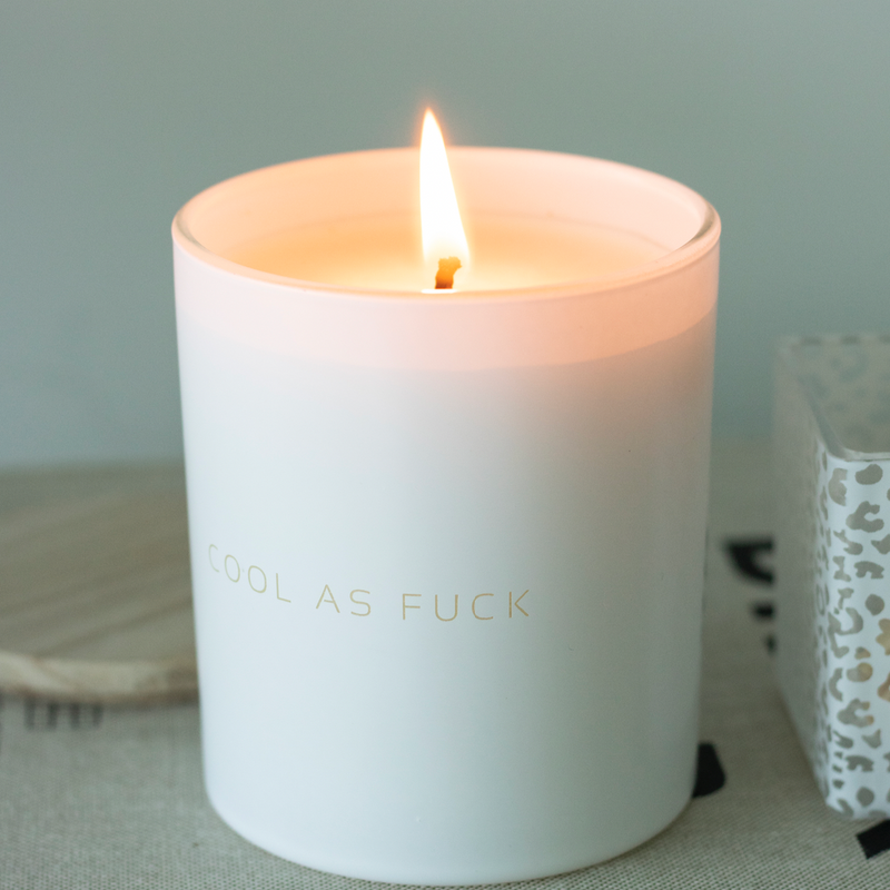 COOL AS FUCK CYLINDER CANDLE