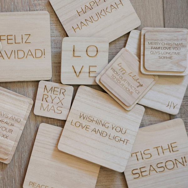 SNOWFLAKE MONOGRAM CANDLE