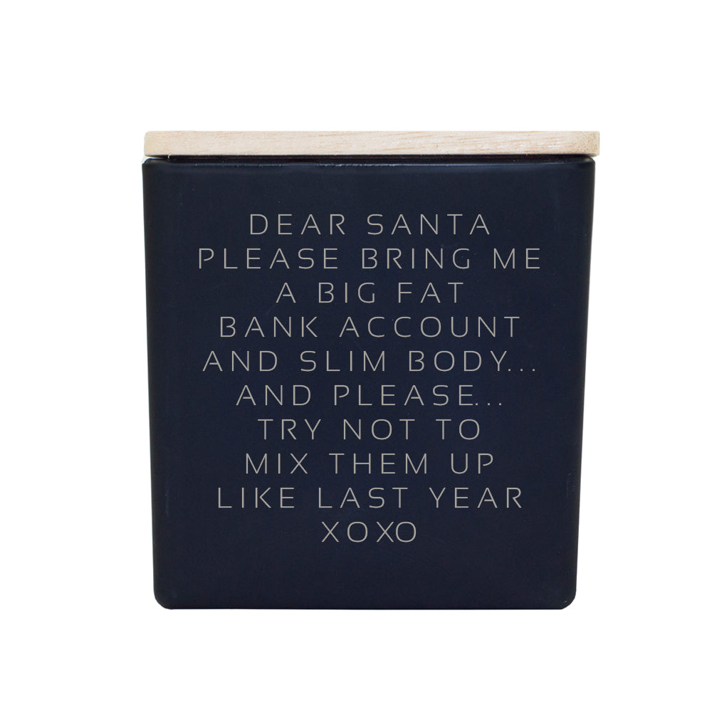 DEAR SANTA CANDLE